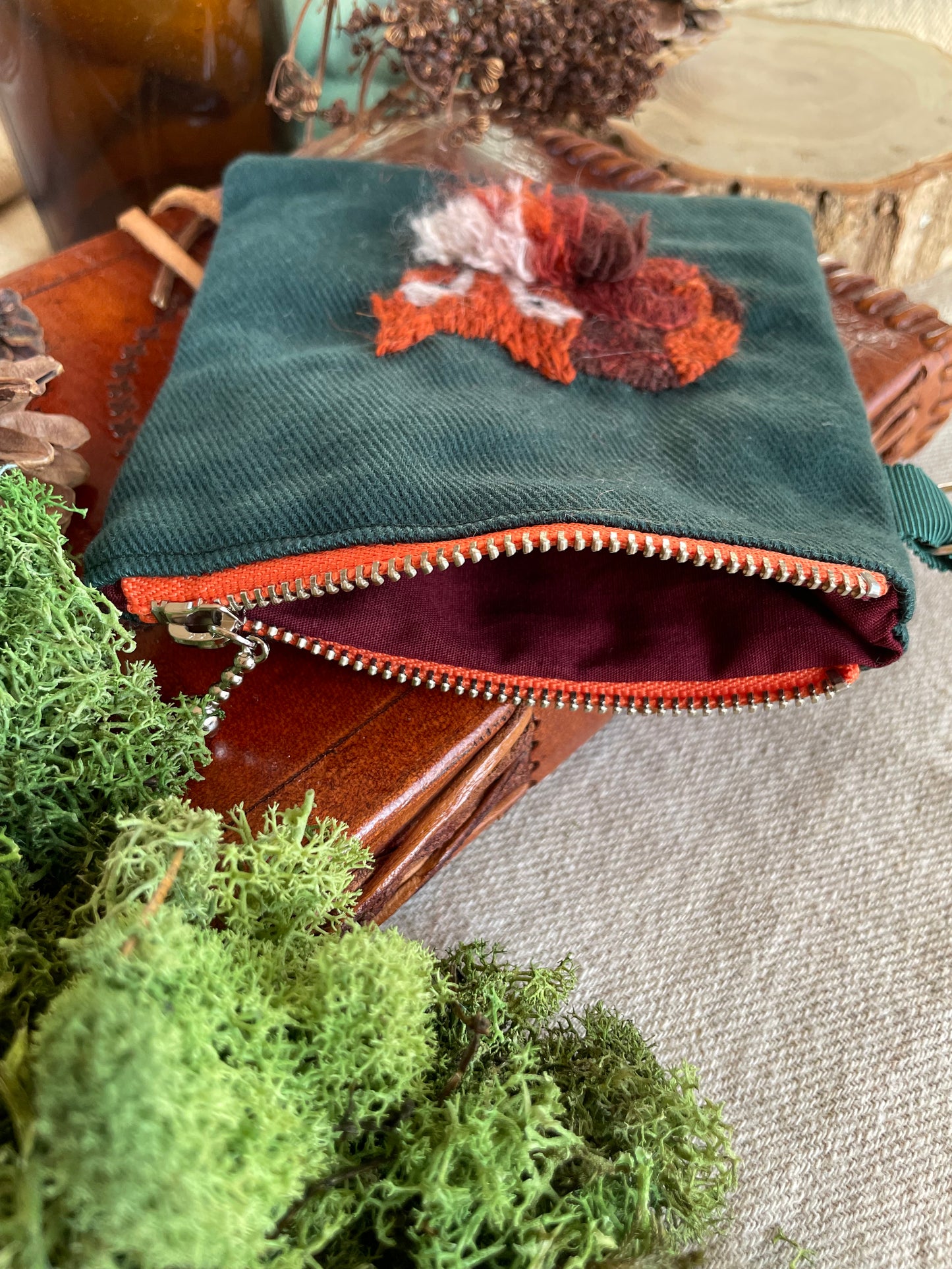 Max, the fox, sleeping