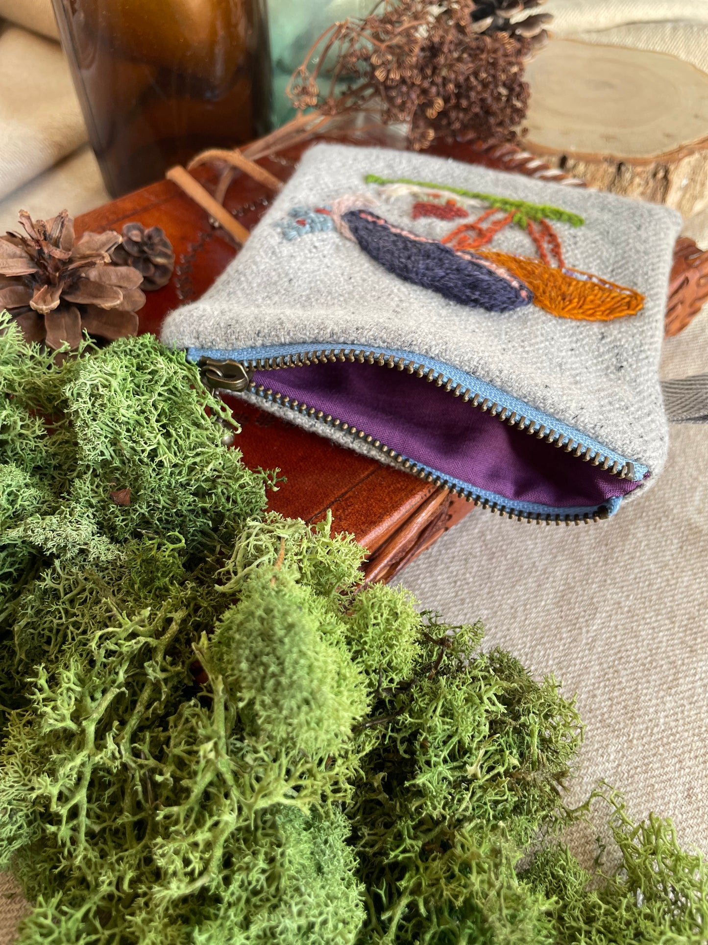 Snail meeting among the mushrooms