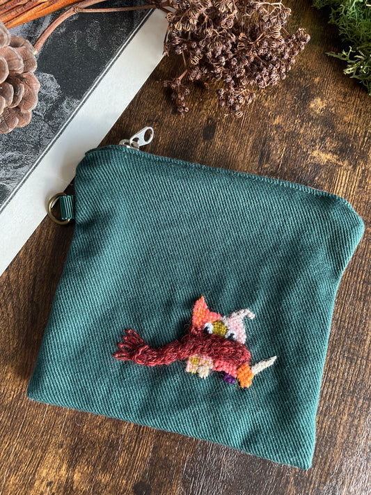 Sasha and his big shawl