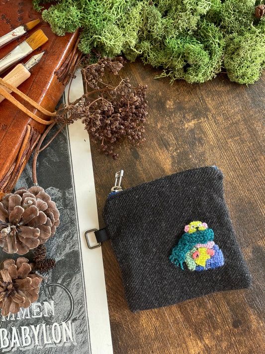 A hamster in a scarf