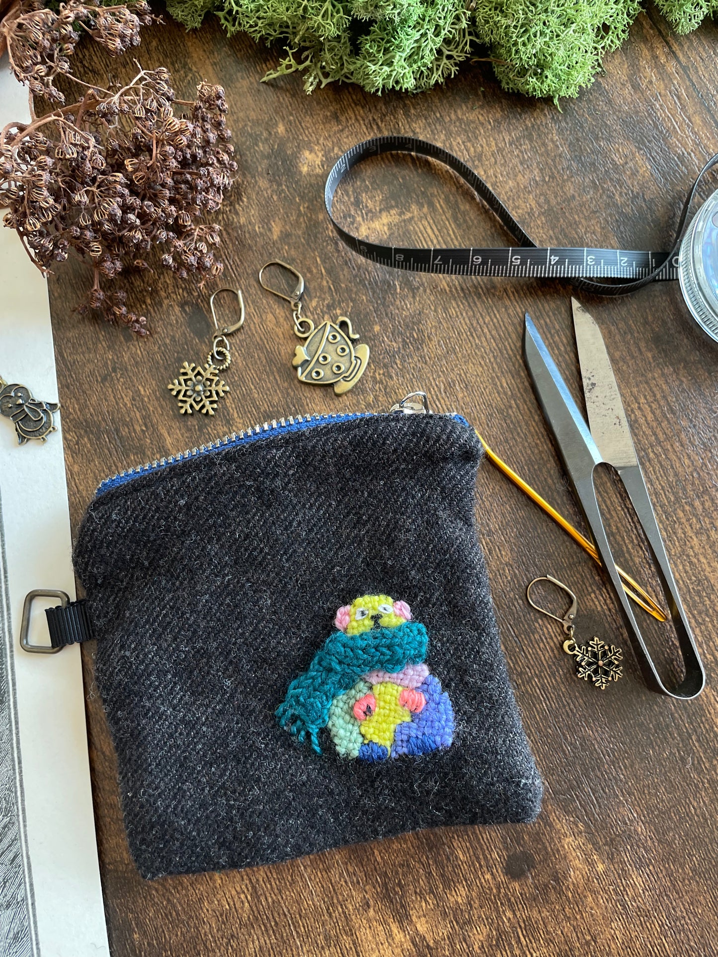 A hamster in a scarf