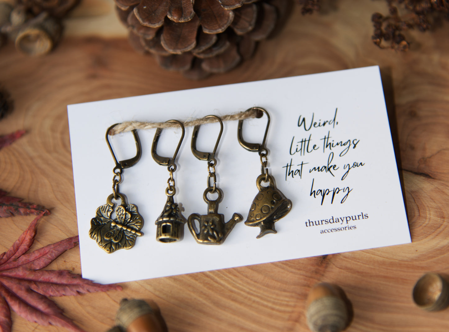 Fairy Garden - removable stitch markers