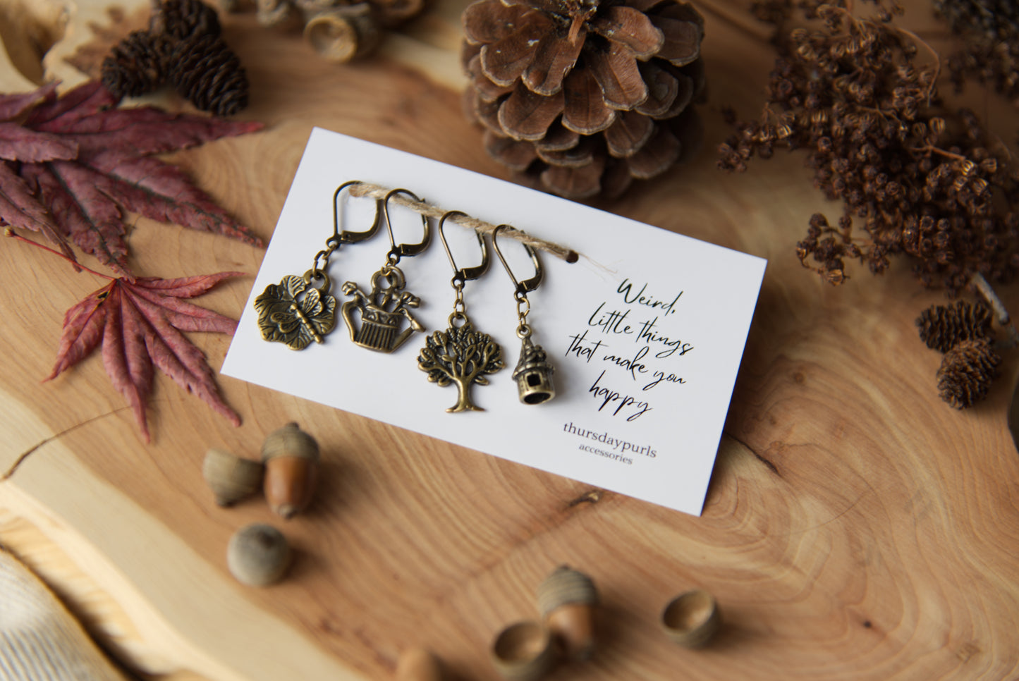 Woodhouse - removable stitch markers