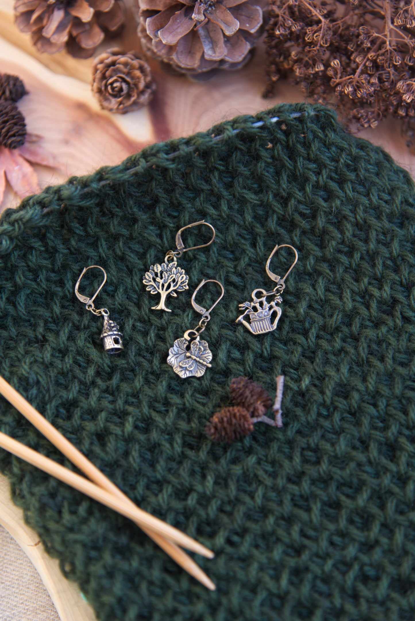 Woodhouse - removable stitch markers